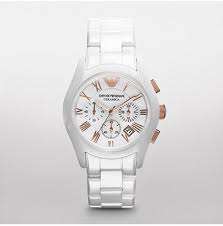 Emporio Armani AR1416 Ceramica Chronograph Quartz Mens Watch