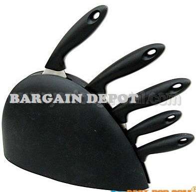 New Arrivals ***** High Quality 6pc Kitchen Knife Set in  Block*****