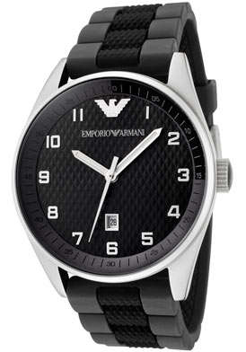 *** BRAND NEW ***NEW COLLECTION Emporio Armani Silicon Mens Watch AR5875