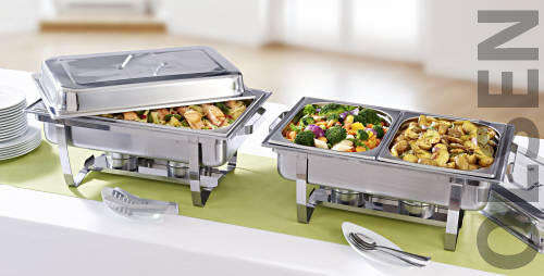 NEW ARRIVAL 2 TRAY CHAFING DISH