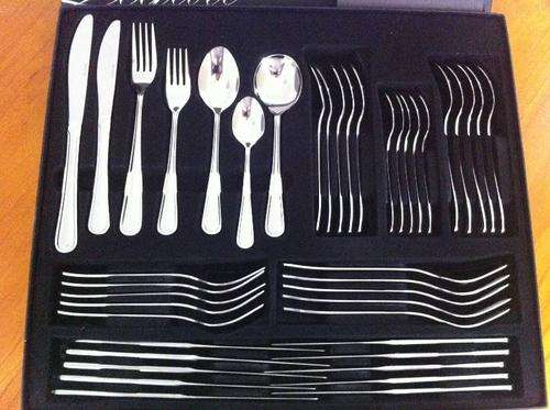 72pc  Stainless Steel Set in SuitCase (brief box) with Code Lock