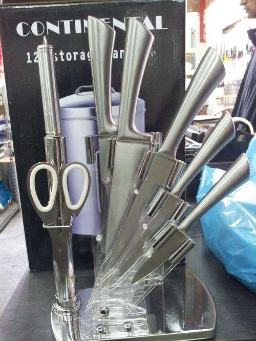 New Arrivals ***** High Quality 7pc Kitchen Knife Set in  Block*****