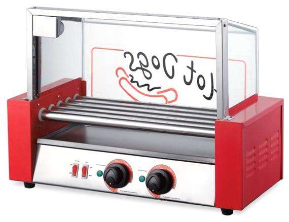 ***BRAND NEW ** COMMERCIAL***5 Tubes Automatic Luxury Roller Hot Dog Grill** START UR OWN BUSINESS**