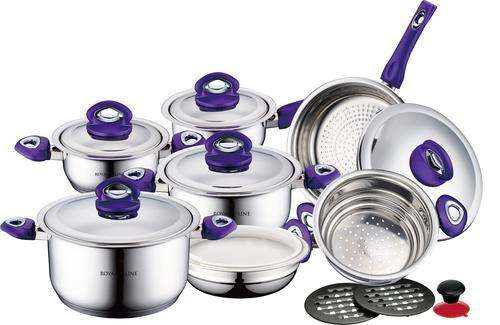 Royalty Line RL-16HP 16-Piece Stainless Steel Cookware Set  !!!!  Worth of R8499.99