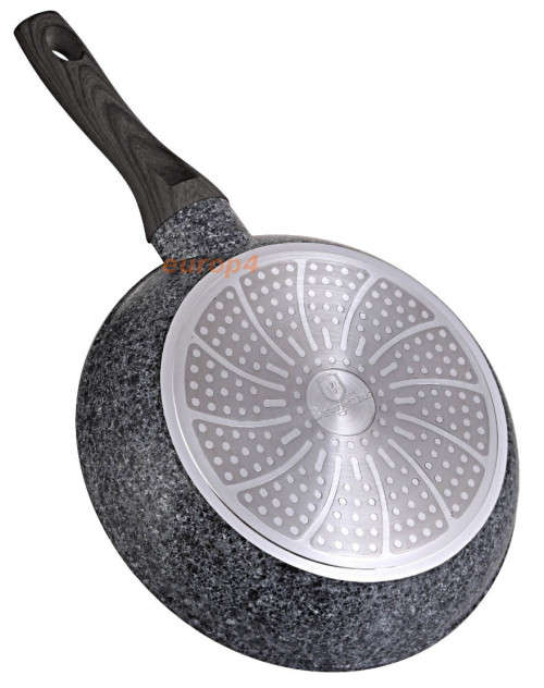 Berlinger Haus 3-Piece Marble Coating Forest Line Fry Pan Set ¿ Smoked Wood ¿ BH-1579