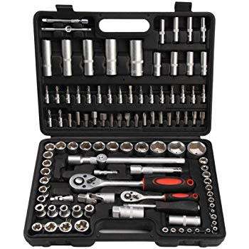 Schwartzmann 108-Piece Hand Tool Set with Storage Box