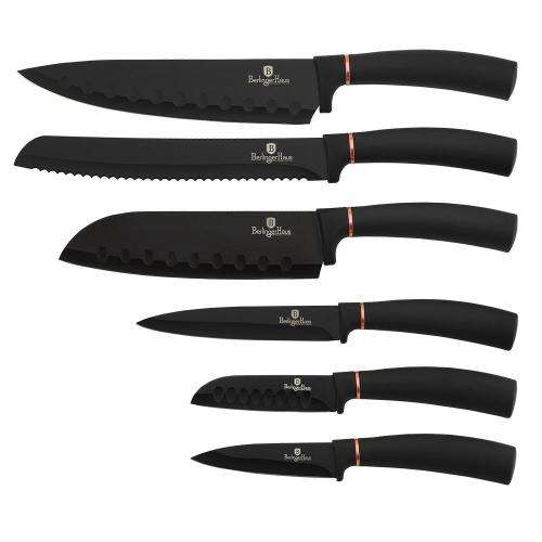 BERLINGER HAUS 6-PIECE KNIFE SET - BLACK ROSE