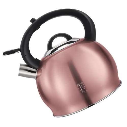 Berlinger Haus 3L Stainless Steel Whistling Kettle - i-Rose Edition,BH-1077