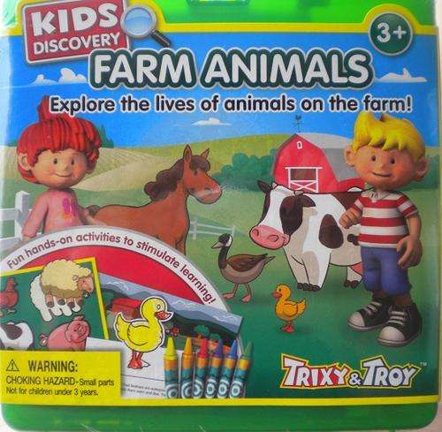 TRIXY AND TROY EDUCATION KIT ***FARM ANIMAL ****