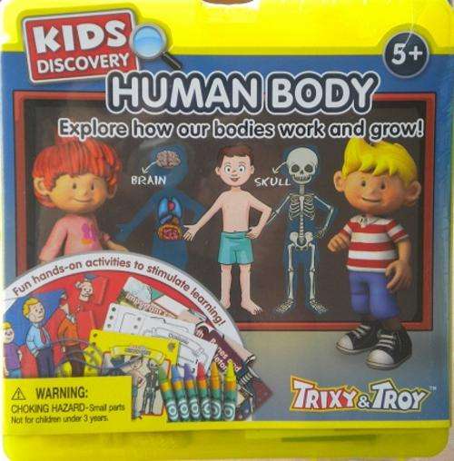 TRIXY AND TROY EDUCATION KIT ***HUMAN BODY****