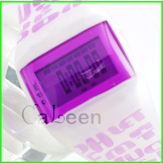 NEW ARRIVAL ***Jelly Silicone  Digital Sports Unisex Watch Purple ***
