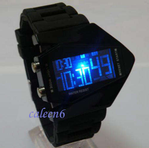 Hot and Fashion FIGHTER watch **WHITE COLOUR**  colors backlight