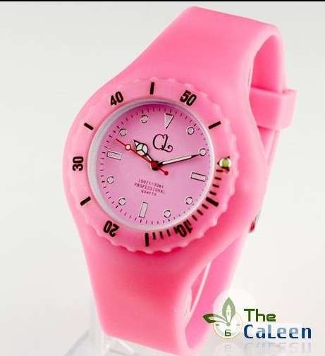 silicone RUBBER sport  Wrist quartz Watch Fashion Unisex