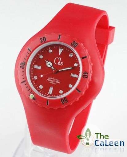silicone RUBBER sport  Wrist quartz Watch Fashion Unisex