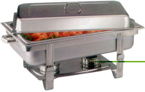 ***** Two Burners Chafing Dish With ONE Inner Tray Stunning Stainless Steel*****