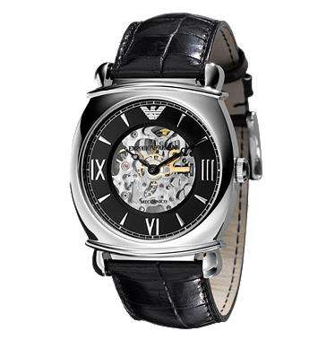 EMPORIO ARMANI AR4633 Black Men's watches (Meccanico)