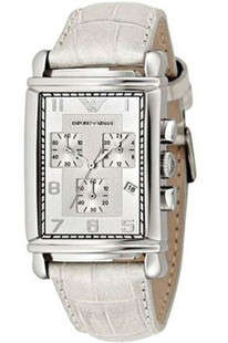 Just Arrived Emporio Armani Ladies Chronograph Watch AR0295