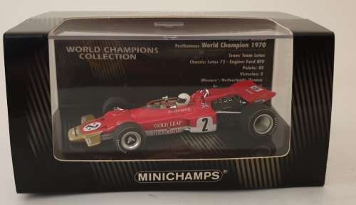 Team Lotus 1970 F1 World Champion - Minichamps 1/43