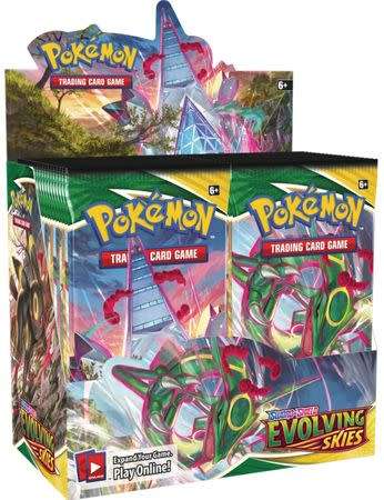 Pokemon Sword and Shield Evolving Skies Booster Box
