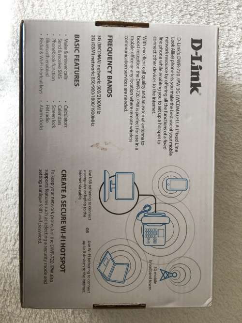 D-Link 3G FLLA WI-FI Phone