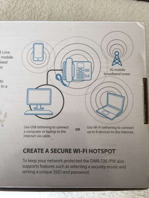 D-Link 3G FLLA WI-FI Phone