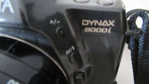 Vintage Minolta Film Camera with zoom lense and bag