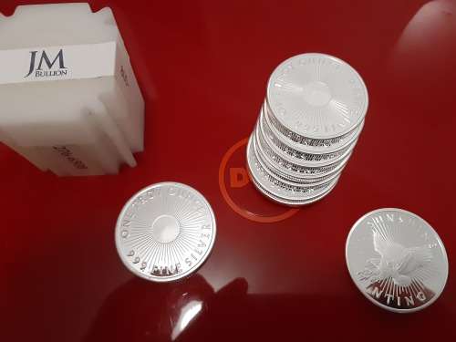 SILVER 10×1oz COINS .999 fine silver Free shipping