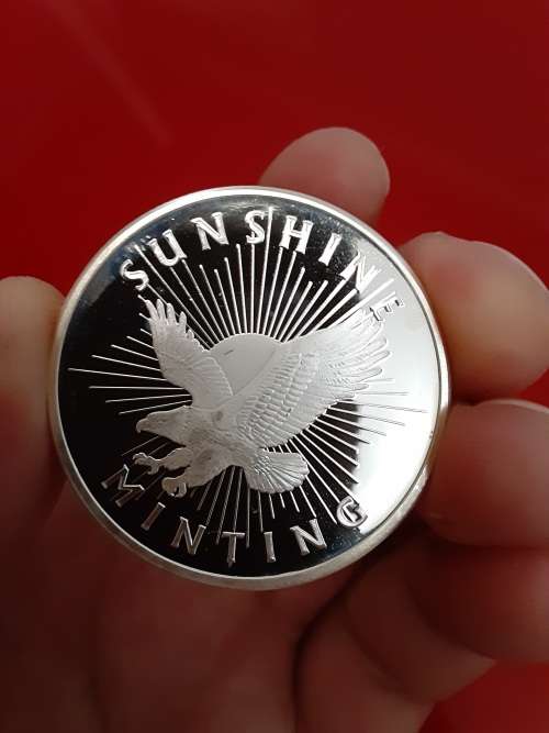 SILVER 10×1oz COINS .999 fine silver Free shipping