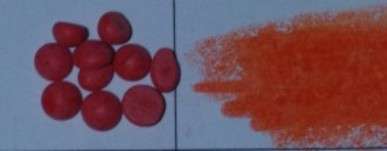 Orange candle dye, 50g