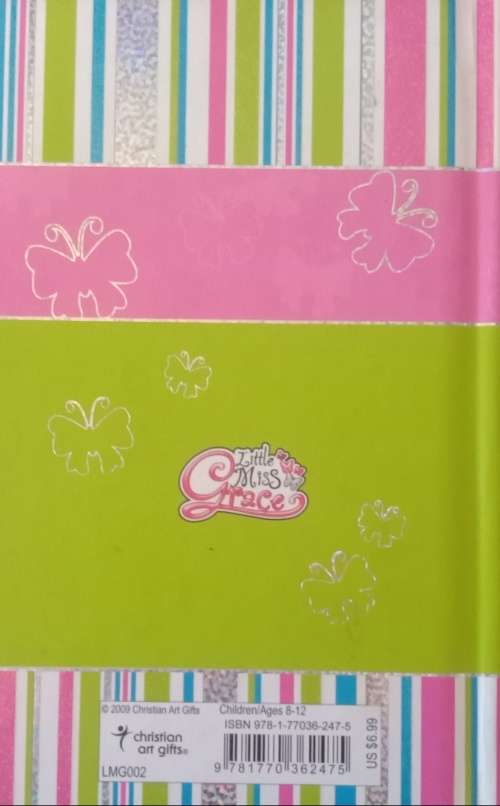 Christian art gifts:Little Miss Grace Promise Book