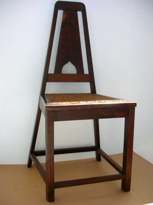 Arts & Crafts Mahogany Side Chair