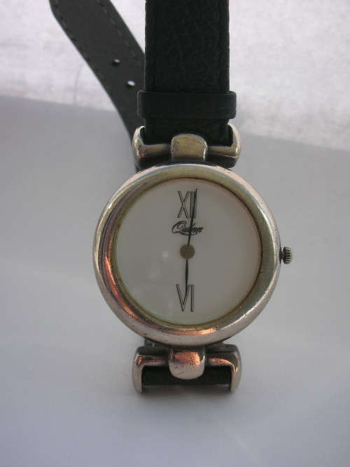 German Sterling Silver 'Quinn' Ladies Watch Swiss Movement