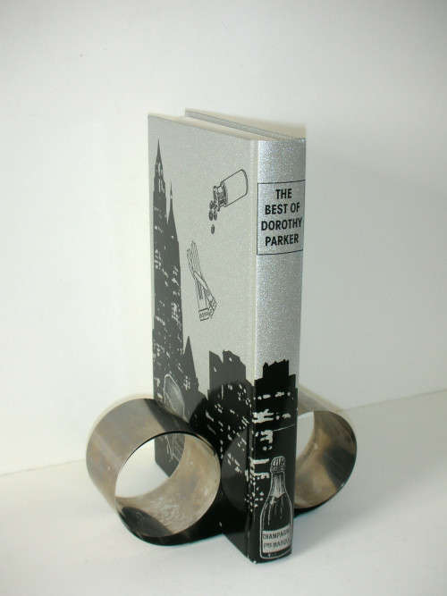 Mid-Century English Coiled Steel Book Holder