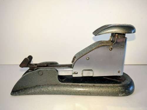 Art Deco/Industrial Punch & Stapler