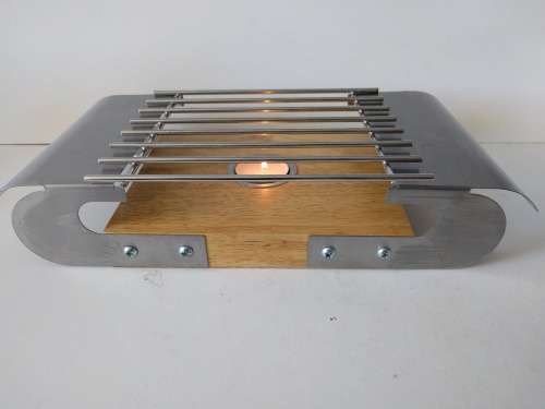 Vintage Bodum Denmark French Press LARGE + FREE DANISH MODERN TEA LIGHT WARMER