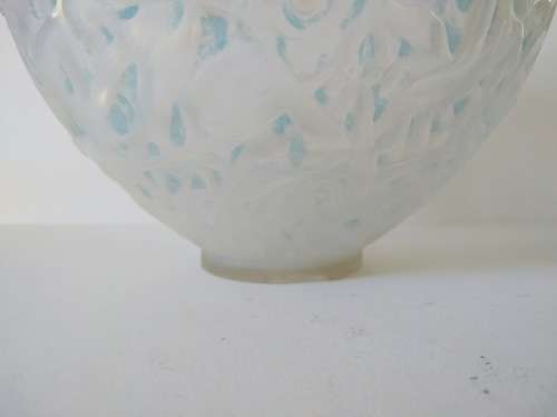 1930's Lalique 'Gui' Vase