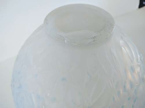 1930's Lalique 'Gui' Vase