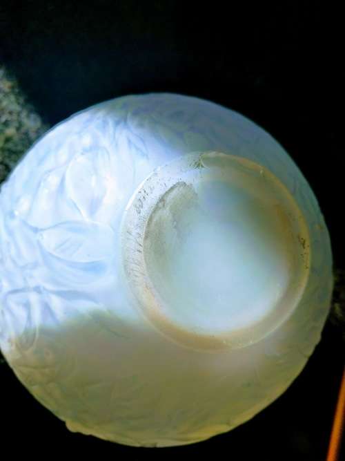 1930's Lalique 'Gui' Vase