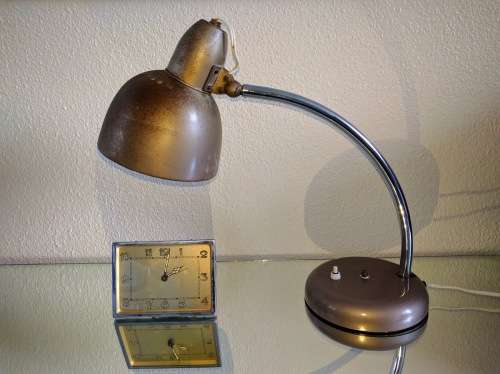 Vintage Christian Dell Style/Bauhaus/Industrial Desk Lamp