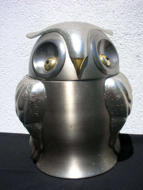 Magnificent Retro Owl Ice Bucket 30 cms