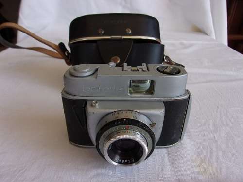Vintage Beirette camera with case