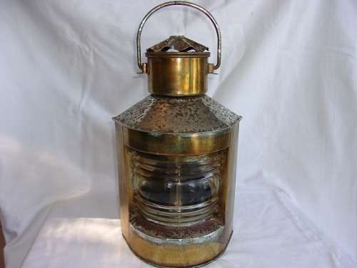 Large vintage ship lantern