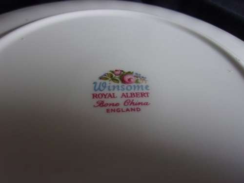 Lovely mixed Royal Albert tea trio