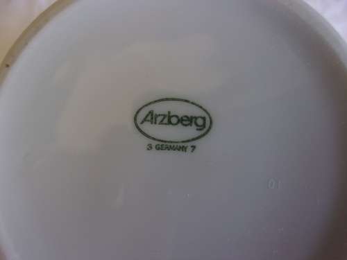 Vintage Arzberg Germany ceramic teapot