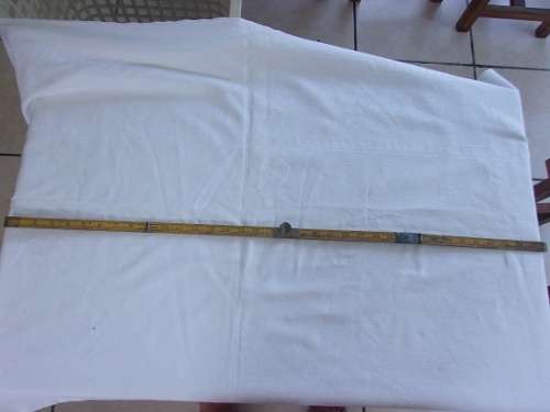 2 Vintage boxwood & brass and 2 steel rulers for 1 bid