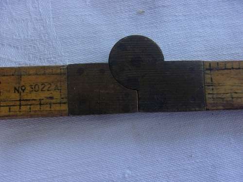 2 Vintage boxwood & brass and 2 steel rulers for 1 bid