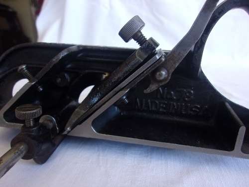 Vintage Stanley No. 78 duplex rabbet plane with fence & depth gauge
