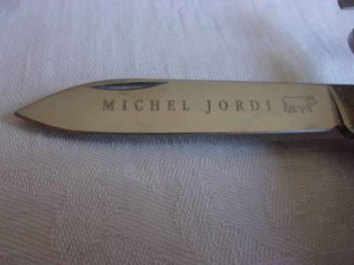 Limited edition Michel Jordi Victorinox Officier Suisse Ethno Knife & leather pouch