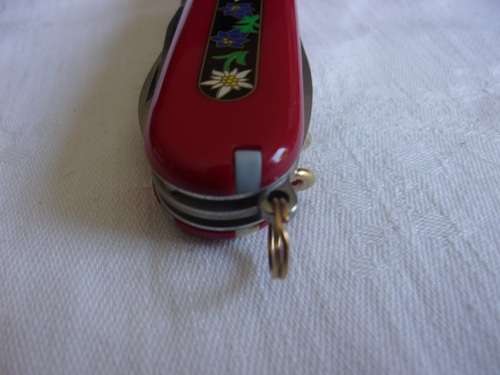 Limited edition Michel Jordi Victorinox Officier Suisse Ethno Knife & leather pouch