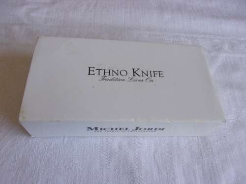 Limited edition Michel Jordi Victorinox Officier Suisse Ethno Knife & leather pouch
